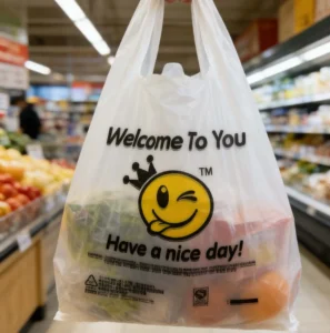 Hdpe T-shirt Shopping Bags
