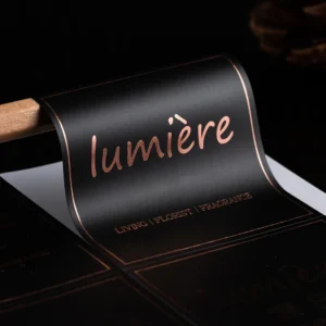 Gold Foil Waterproof Stickers
