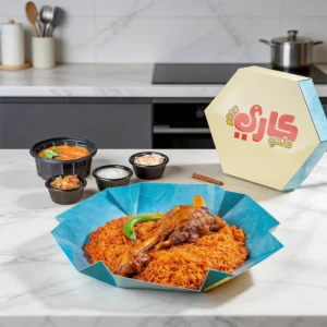 Hexagonal Eco-friendly Food Box