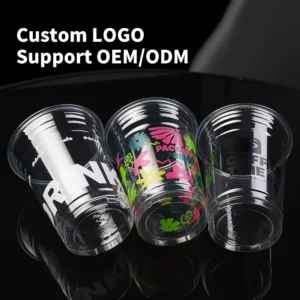 Logo Disposable Pet Cups