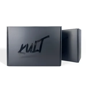 Black Matte Corrugated Shipping Box