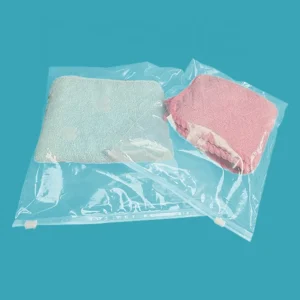 Transparent Zipper Clothing Storage Bags
