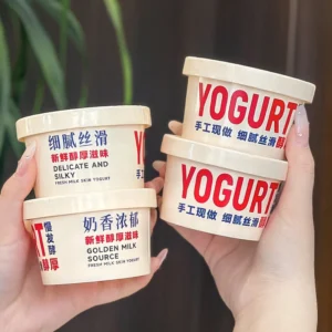 Customizable Disposable Ice Cream Paper Cups