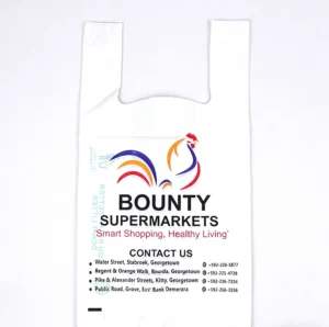 Hdpe T-shirt Bags for Supermarkets