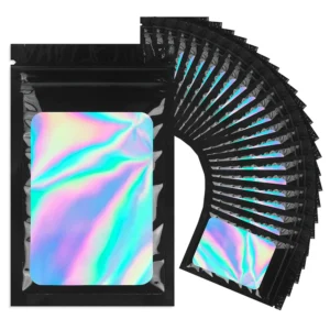 Holographic Jewelry Zip Lock Pouches