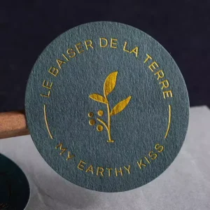 Gold Foil Cosmetic Labels