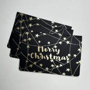Stamping Holiday Greeting Cards