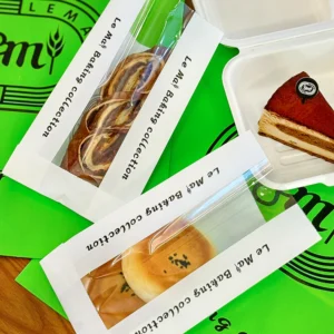 Recyclable Kraft Paper Food Bags with Window