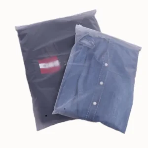 Customizable White Zipper Packaging Bags