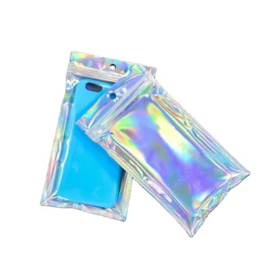 Holographic Zipper Jewelry Storage Bags