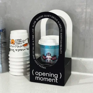 Customizable Recyclable Beverage Cup Holders