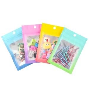 Holographic Zipper Bags for Jewelry