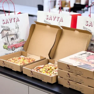 Eco-friendly Corrugated Pizza Boxes