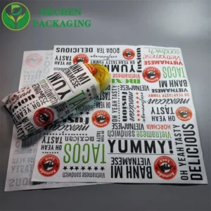 Greaseproof Deli Paper Sheets
