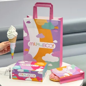 Printed Recyclable Kraft Paper Bags