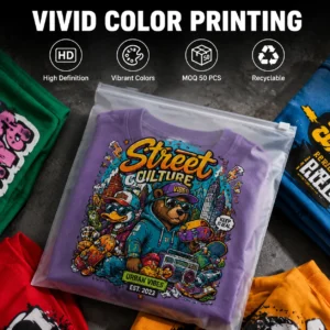 Recyclable Zipper Bags for Clothing