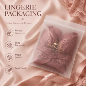 Recyclable Frosted Cpe Zipper Packaging Bags