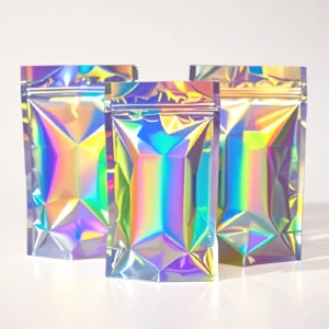 Holographic Recyclable Ziplock Bags