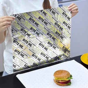 Logo Eco-friendly Food Wrapping Paper
