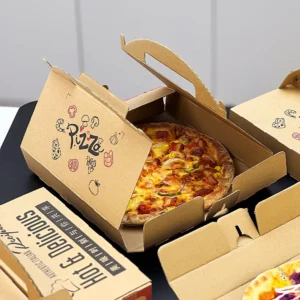 Logo Corrugated Pizza Boxes