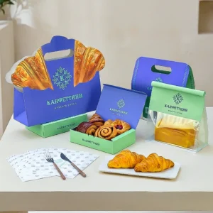 Eco-friendly Kraft Paper Bags with Handles