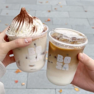 Disposable U-shaped Pet Coffee Cups