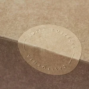 3d Embossed Adhesive Stickers