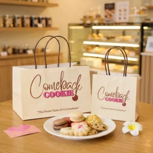 Printed Eco-friendly Kraft Bags