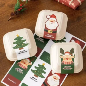 Christmas Halloween Sticker Labels