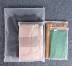 Recyclable Frosted Cpe Zipper Bags
