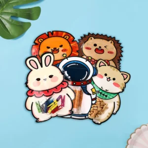 Animal Shaped Ziplock Candy Bags