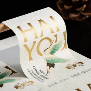 Waterproof Cosmetic Packaging Stickers