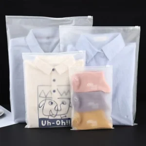 Frosted Recyclable Ziplock Bags