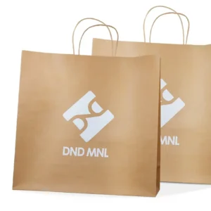 Eco-friendly Kraft Paper Shopping Bags
