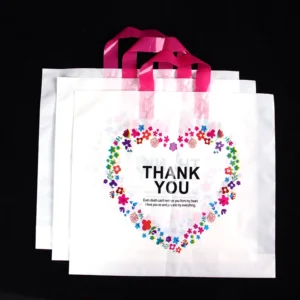 Customizable Waterproof Plastic Tote Bag