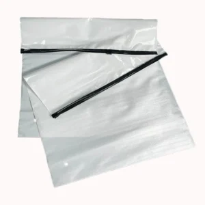 Transparent Recycled Pe Zipper Bag for Clothing