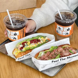 Customizable Oil-proof Food Paper Bags