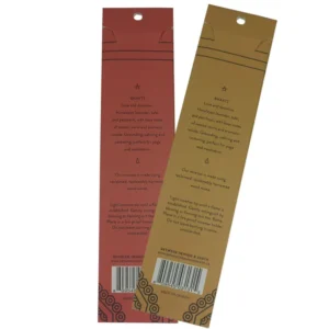 Luxury Incense Stick Packaging Envelope