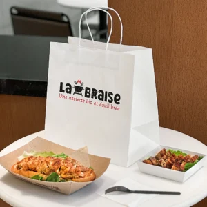 Recyclable Kraft Paper Food Bag