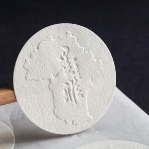 Embossed Logo Stickers