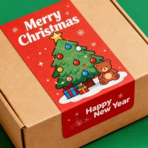Christmas Adhesive Sealing Stickers