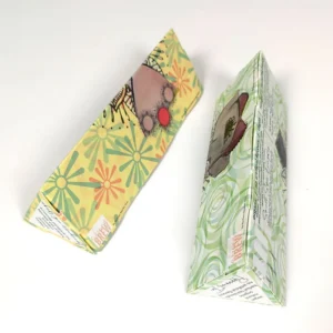 Foldable Triangle Gift Boxes