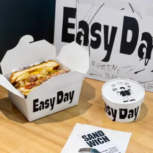Recyclable Kraft Paper Food Boxes