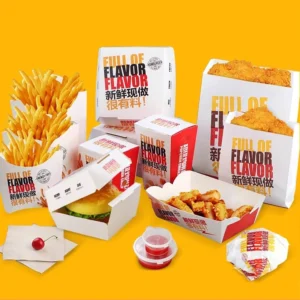 Eco-friendly Kraft Food Packaging Boxes