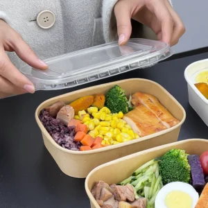 Recyclable Kraft Paper Salad Bowls