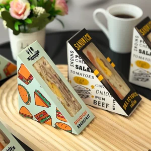 Kraft Paper Sandwich Boxes