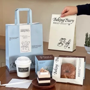 Printed Kraft Paper Food Bags