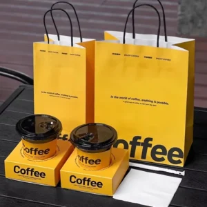 Brown Kraft Paper Coffee Bags