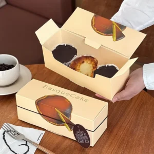 Customizable Recyclable Dessert Packaging Box