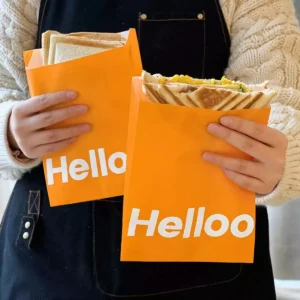 Biodegradable Sandwich Paper Bags with Window